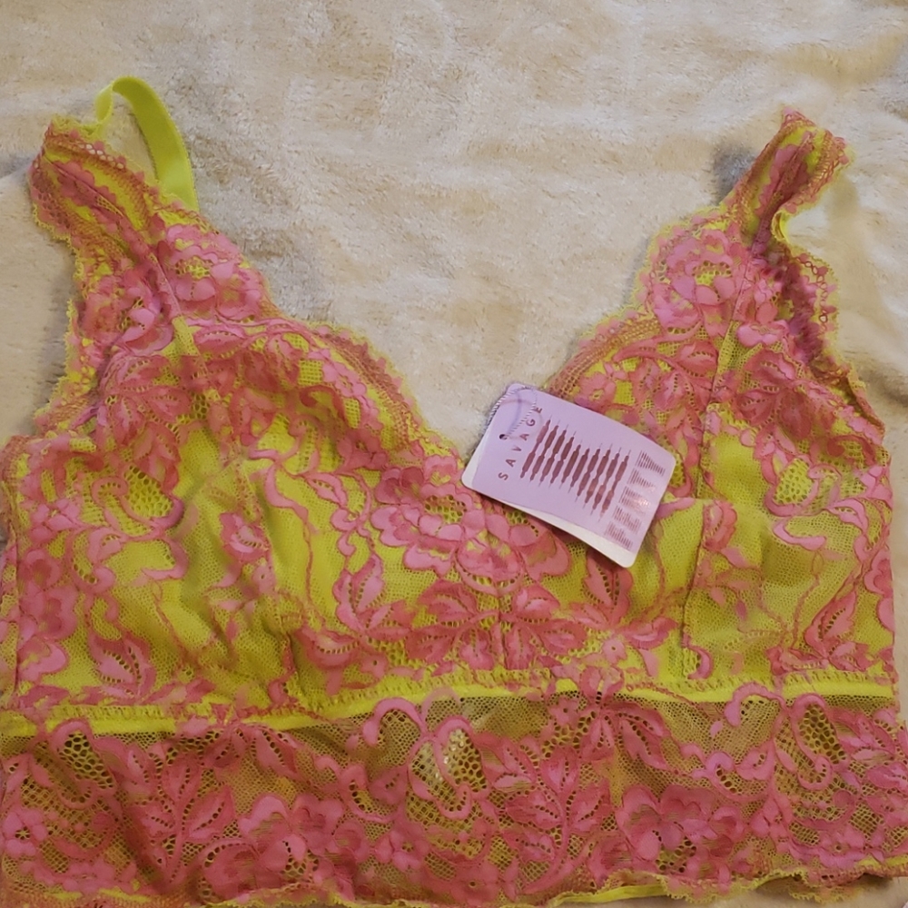 Savage fenty bralette sz 1XL